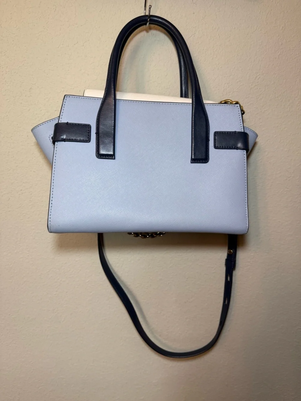 Michael Kors Carmen Flap Belted Satchel - Picture 5 of 16